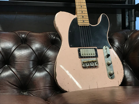 Winyard Stealthcaster HSS T6 Shell Pink 2022