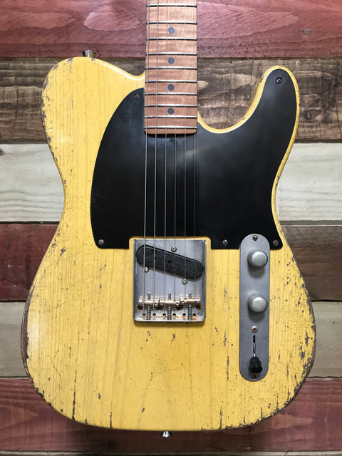 Winyard Stealthcaster SSS T6 Butterscotch 2023