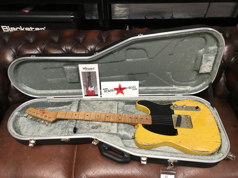 Winyard Stealthcaster SSS T6 Butterscotch 2023