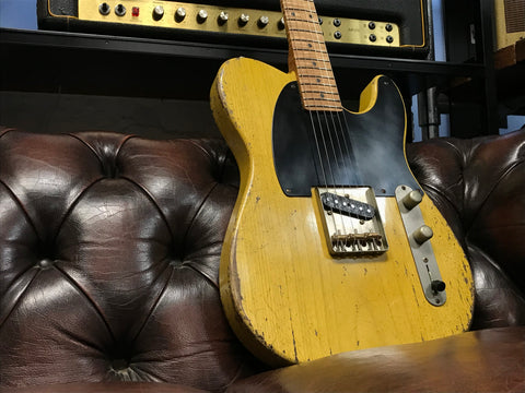 Winyard Stealthcaster SSS T6 Butterscotch 2023