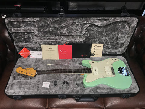 Fender Limited Edition Parallel Universe Series Jazz Tele Surf Green 2018