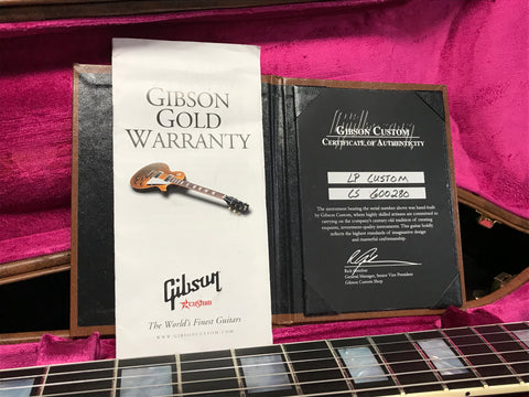 Gibson Les Paul Custom Ebony 2016
