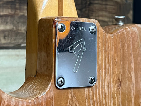 Fender Telecaster Natural Refin 1976