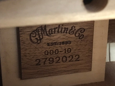 Martin Road Series 000-10E - Natural 2025