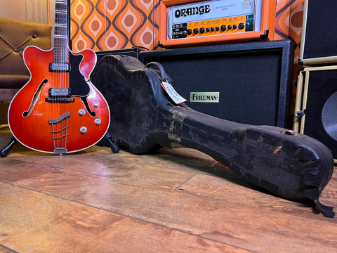 Hofner Verythin Translucent Cherry Burst 1965