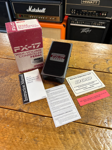 DOD Wah-Volume FX-17