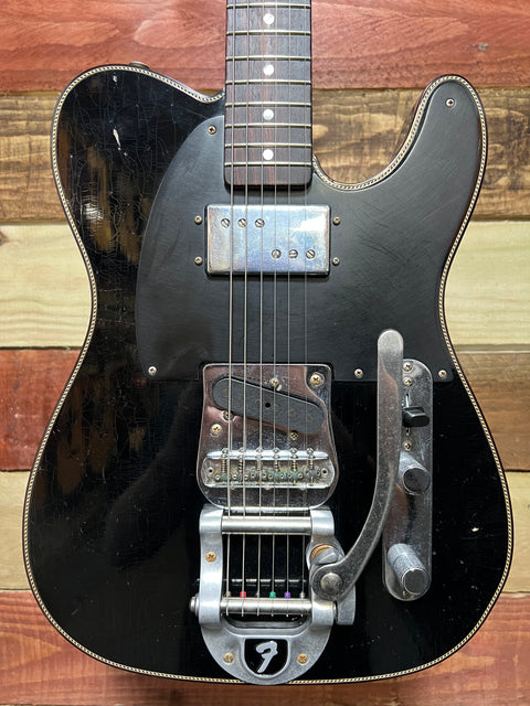 Fender Custom Shop CuNiFe Telecaster Custom Journeyman Relic Black 2024