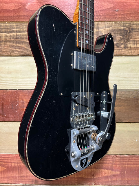Fender Custom Shop CuNiFe Telecaster Custom Journeyman Relic Black 2024
