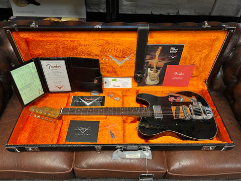 Fender Custom Shop CuNiFe Telecaster Custom Journeyman Relic Black 2024