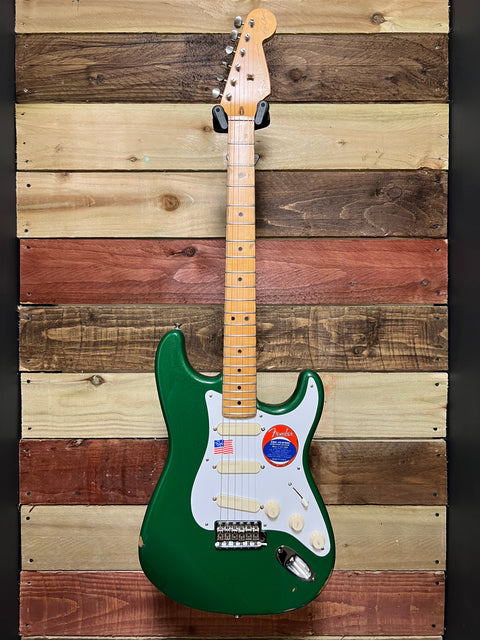 Fender Eric Clapton Artist Series Stratocaster with Lace Sensor Pickups Candy Green 1995