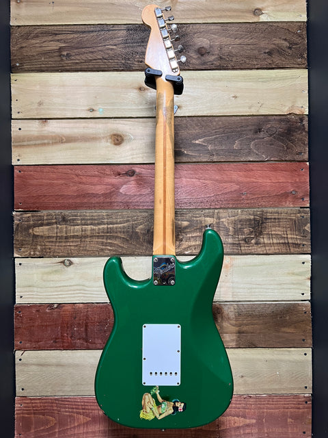 Fender Eric Clapton Artist Series Stratocaster with Lace Sensor Pickups Candy Green 1995