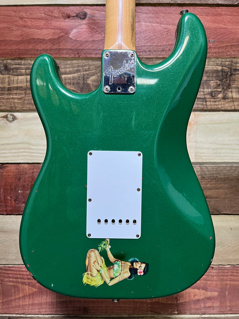 Fender Eric Clapton Artist Series Stratocaster with Lace Sensor Pickups Candy Green 1995