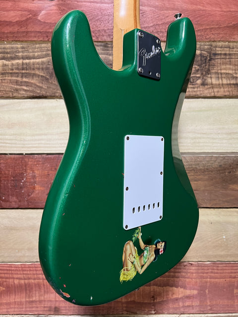 Fender Eric Clapton Artist Series Stratocaster with Lace Sensor Pickups Candy Green 1995