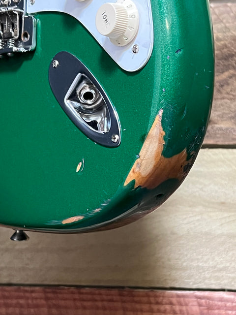 Fender Eric Clapton Artist Series Stratocaster with Lace Sensor Pickups Candy Green 1995
