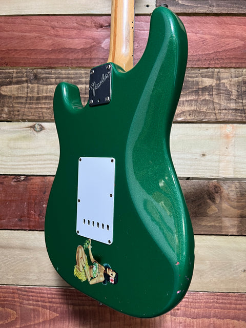 Fender Eric Clapton Artist Series Stratocaster with Lace Sensor Pickups Candy Green 1995