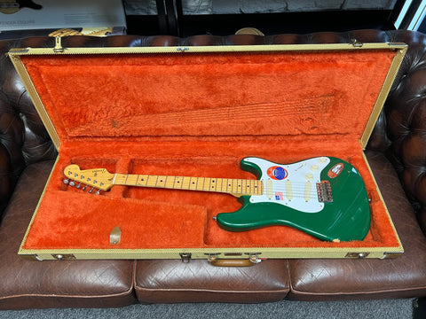 Fender Eric Clapton Artist Series Stratocaster with Lace Sensor Pickups Candy Green 1995