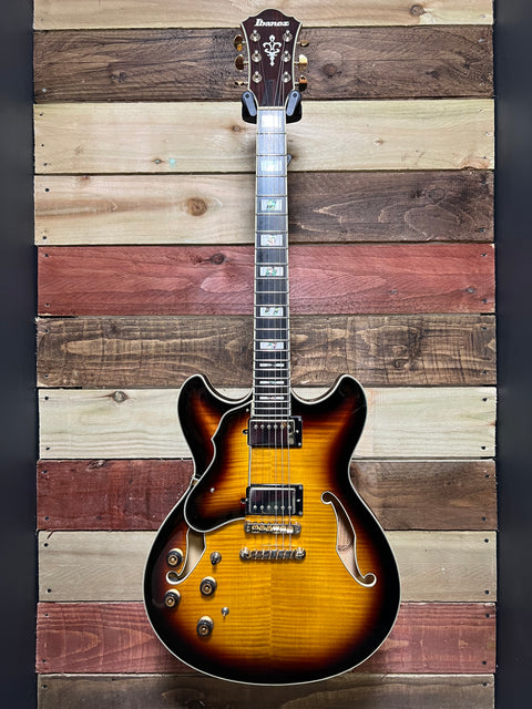 Ibanez AS153L-AYS Artstar Standard Left-Handed Antique Yellow Sunburst 2021