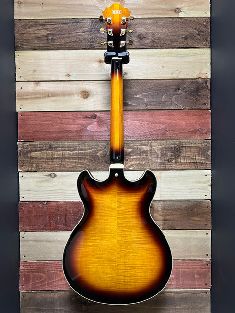 Ibanez AS153L-AYS Artstar Standard Left-Handed Antique Yellow Sunburst 2021
