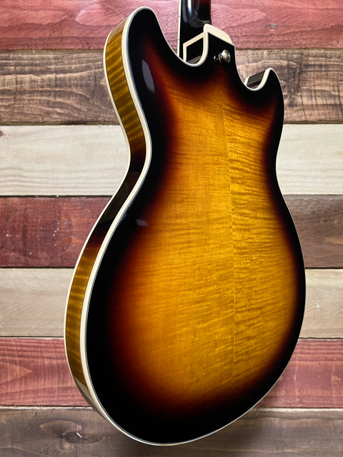Ibanez AS153L-AYS Artstar Standard Left-Handed Antique Yellow Sunburst 2021