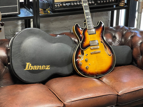 Ibanez AS153L-AYS Artstar Standard Left-Handed Antique Yellow Sunburst 2021