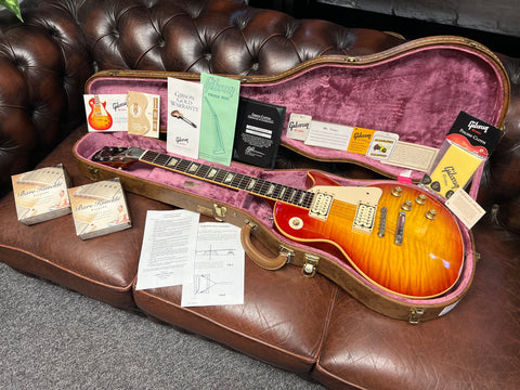Gibson Custom Shop '60 Les Paul Standard Reissue 2008 Washed Cherry Burst VOS