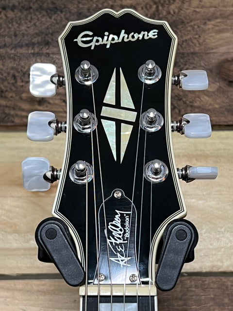 Epiphone Ace Frehley Signature "Budokan" Les Paul Custom Faded Cherry Sunburst 2012