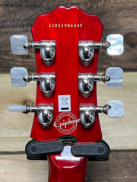 Epiphone Ace Frehley Signature "Budokan" Les Paul Custom Faded Cherry Sunburst 2012