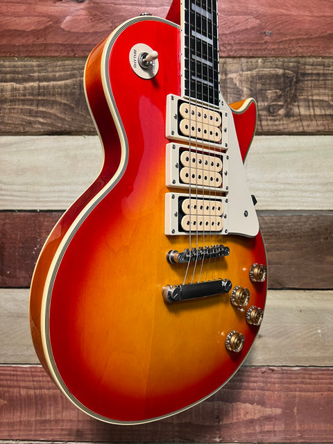 Epiphone Ace Frehley Signature "Budokan" Les Paul Custom Faded Cherry Sunburst 2012