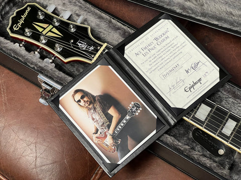 Epiphone Ace Frehley Signature "Budokan" Les Paul Custom Faded Cherry Sunburst 2012