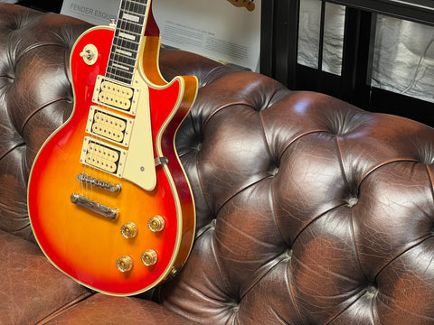 Epiphone Ace Frehley Signature "Budokan" Les Paul Custom Faded Cherry Sunburst 2012