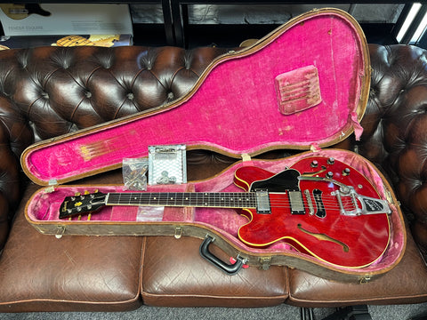 Gibson ES-335TD with Bigsby Cherry 1961