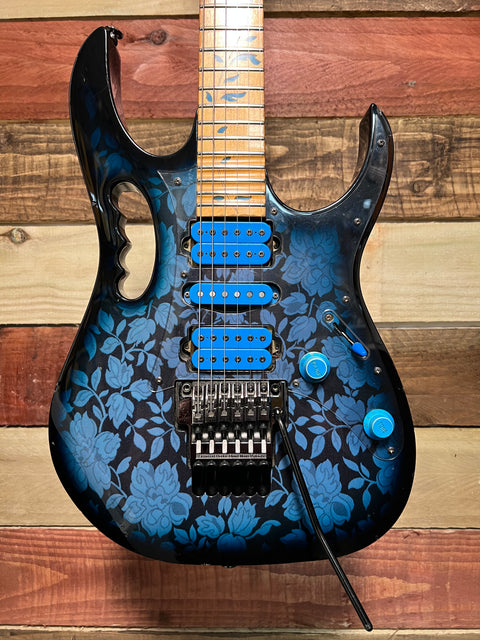 Ibanez JEM77-BFP Steve Vai Signature Blue Floral Pattern 1991