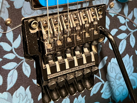 Ibanez JEM77-BFP Steve Vai Signature Blue Floral Pattern 1991