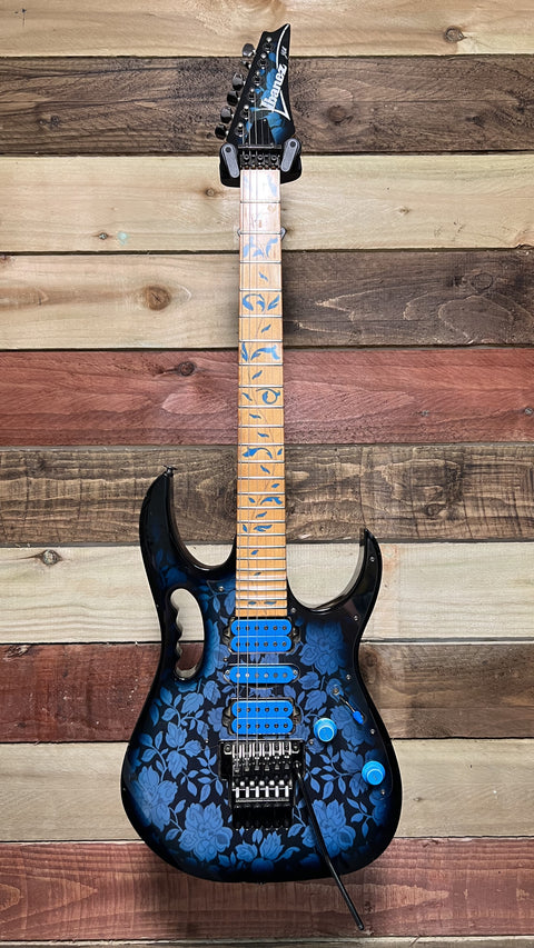Ibanez JEM77-BFP Steve Vai Signature Blue Floral Pattern 1991