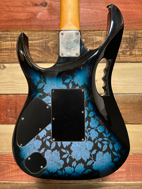 Ibanez JEM77-BFP Steve Vai Signature Blue Floral Pattern 1991