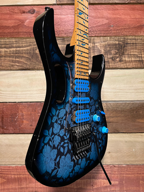 Ibanez JEM77-BFP Steve Vai Signature Blue Floral Pattern 1991