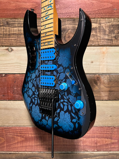 Ibanez JEM77-BFP Steve Vai Signature Blue Floral Pattern 1991