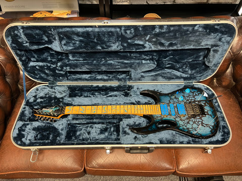 Ibanez JEM77-BFP Steve Vai Signature Blue Floral Pattern 1991