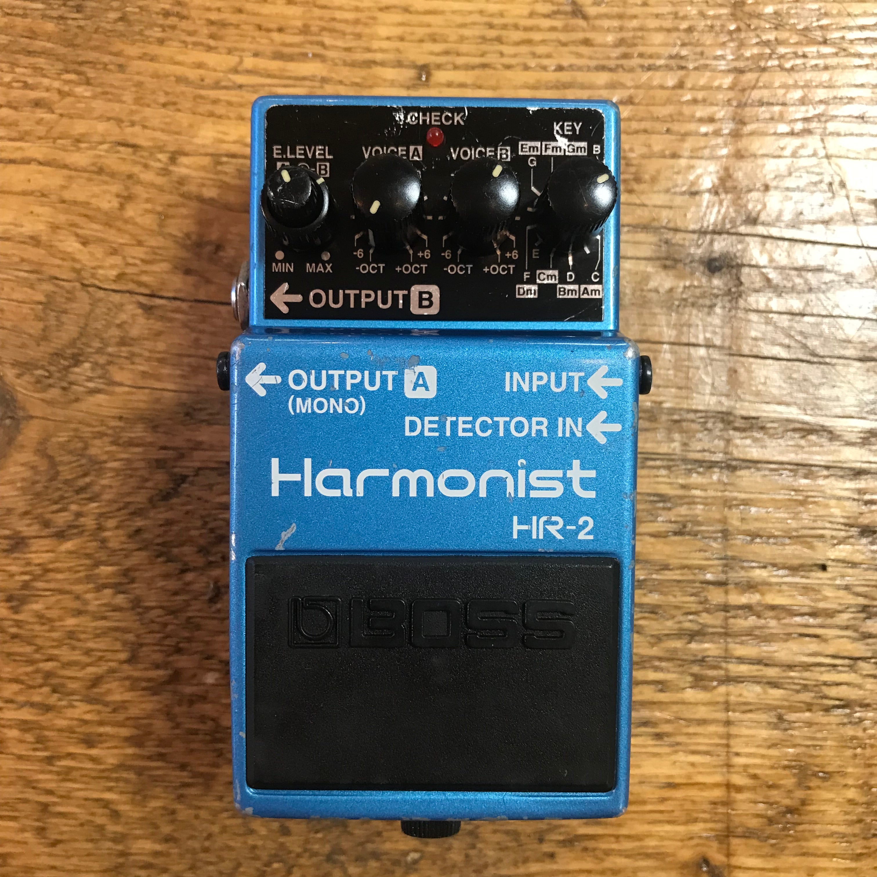 BOSS 【中古】 ハーモ二スト エフェクター BOSS HR-2 Harmonist ギターエフェクター  ピッチシフター（中古/送料無料）【楽器検索デジマート】
