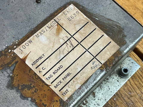 Marshall JMP 2203 Mk2 Master Model Lead 100-Watt Head 1975