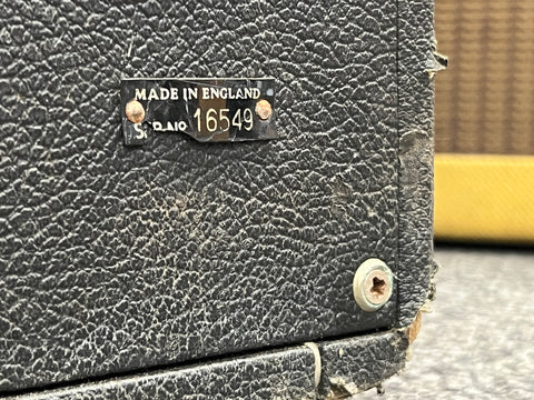 Park Basketweave Vertical 2x12" Speaker Cabinets 1970s (Pair)