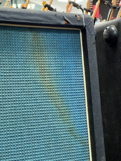 Park Basketweave Vertical 2x12" Speaker Cabinets 1970s (Pair)