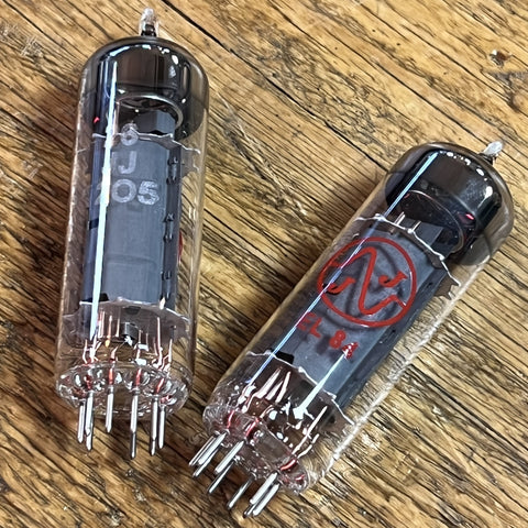 JJ Electronics EL84 Valves/Tubes (Matched Pair)