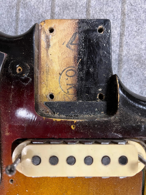 Fender Jaguar Sunburst 1963