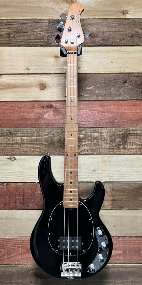 Ernie Ball Music Man StingRay Special 4 H with Roasted Maple Fretboard Jet Black 2019