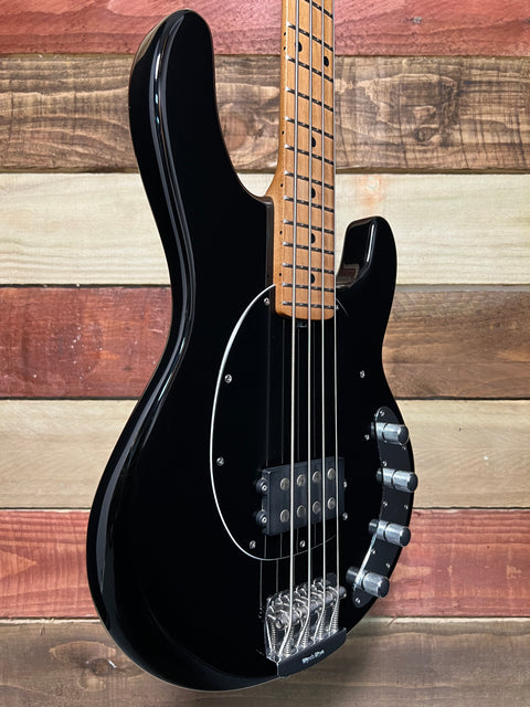 Ernie Ball Music Man StingRay Special 4 H with Roasted Maple Fretboard Jet Black 2019