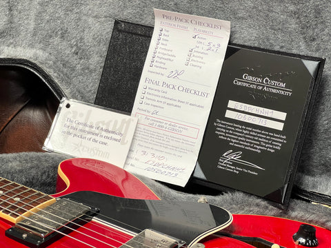 Gibson ES-335 Dot 2010 - Cherry Red Memphis Factory PAF's
