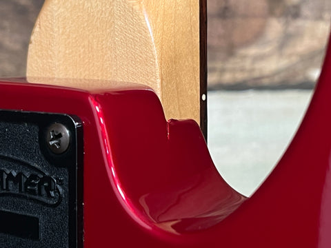 Kramer Pacer Custom II Candy Apple Red (Refinish)