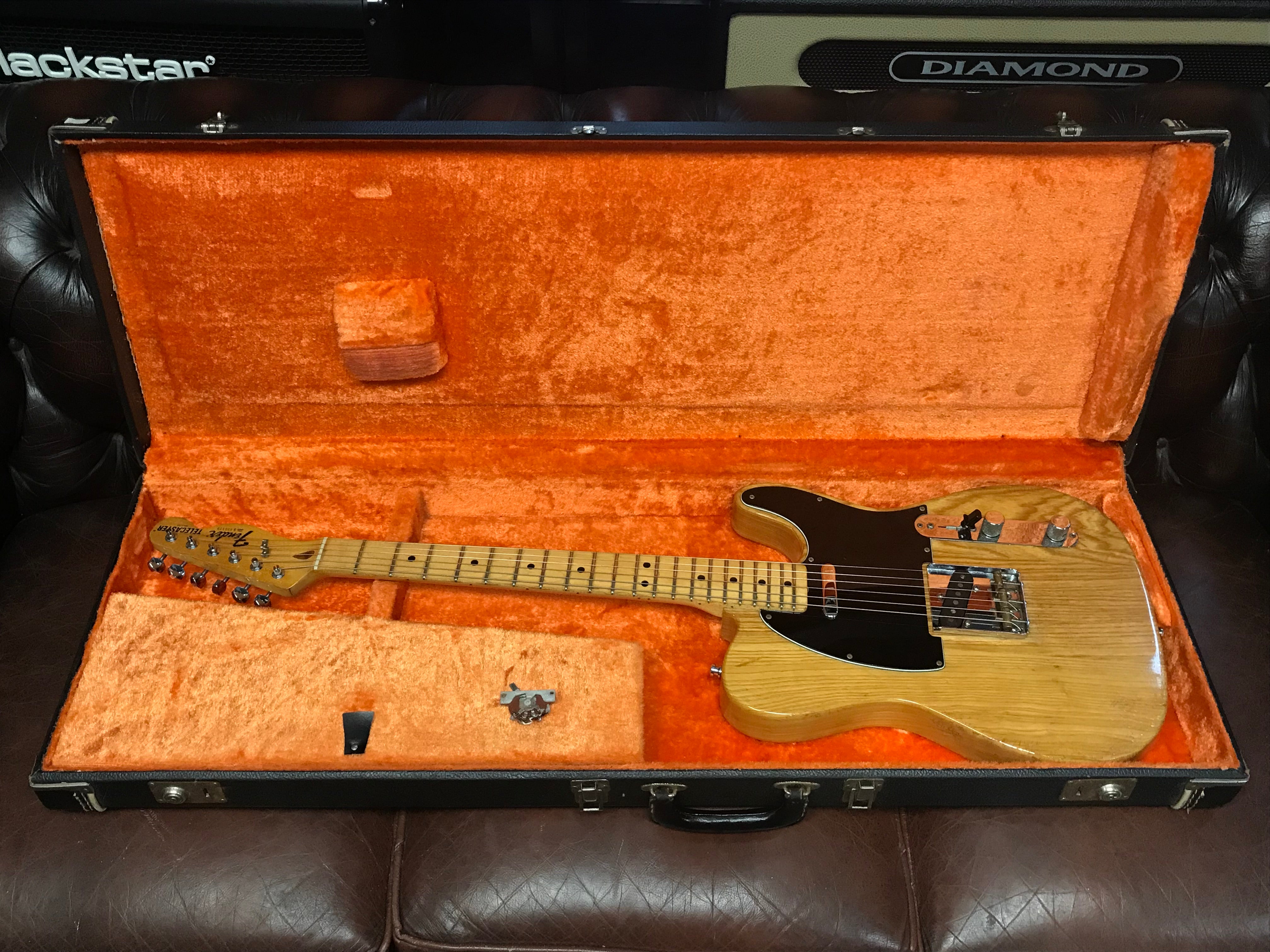 Fender Telecaster with Maple Fretboard Natural 1978 – MotoMusic
