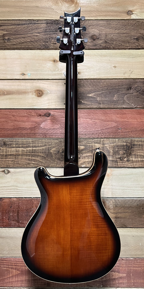PRS SE Hollowbody II Piezo Black Gold Burst 2022